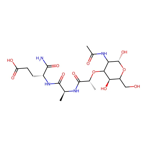 Muramyl Dipeptide structure