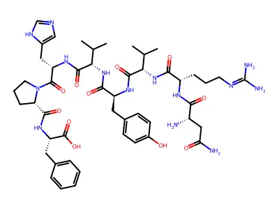 Hypertensinamide structure