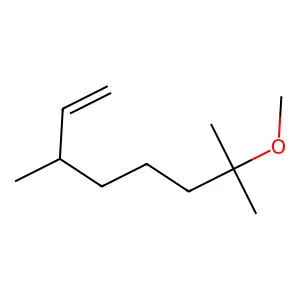 1-Octene, 7-methoxy-3,7-dimethyl- structure