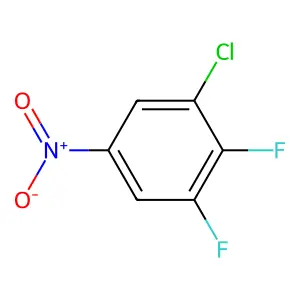 1-Chloro-2,3-difluoro-5-nitrobenzene structure