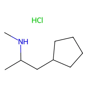 Cyclopentamine Hydrochloride structure
