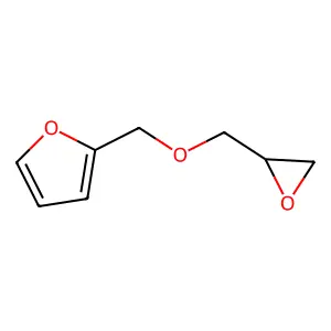 2-((2-Oxiranylmethoxy)methyl)furan structure