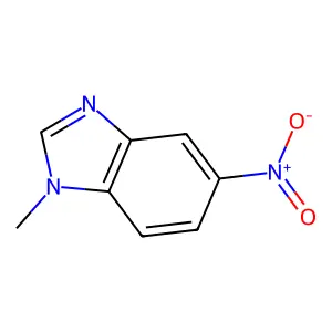 1-methyl-5-nitro-1H-benzo[d]imidazole structure