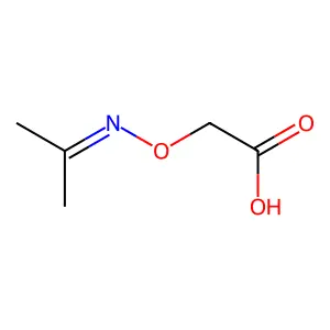 Acetic acid, 2-[[(1-methylethylidene)amino]oxy]- structure