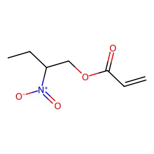 2-Propenoic acid, 2-nitrobutyl ester structure