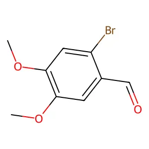 6-Bromo-3,4-dimethoxybenzaldehyde structure