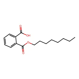 Mono-n-octyl phthalate structure