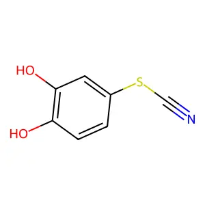 4-Thiocyanatopyrocatechol structure