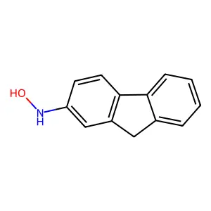 N-hydroxy-2-aminofluorene structure