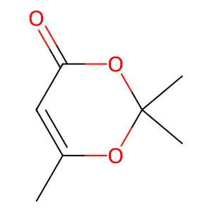 2,2,6-Trimethyl-4H-1,3-dioxin-4-one structure