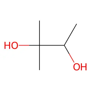 2-Methyl-2,3-butanediol structure