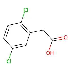2,5-Dichlorobenzeneacetic acid structure