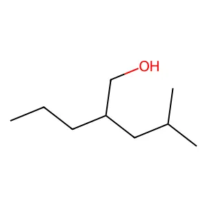 4-Methyl-2-propylpentan-1-ol structure