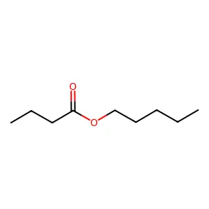 Amyl butyrate structure