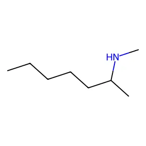 N-Methyl-2-heptanamine structure