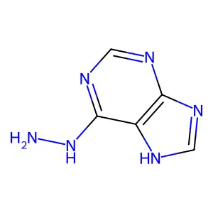 6-Hydrazino-purine structure