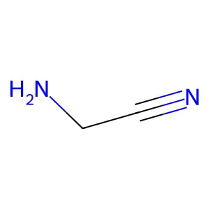 Aminoacetonitrile structure