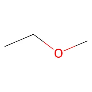 Methoxyethane structure
