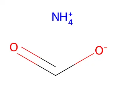 Formic acid (ammonium salt) structure