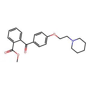 Pitofenone structure