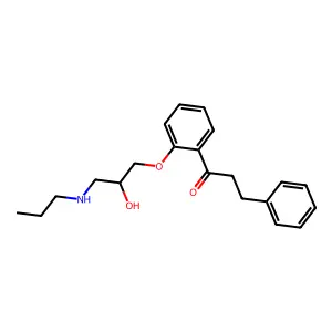 Propafenone structure