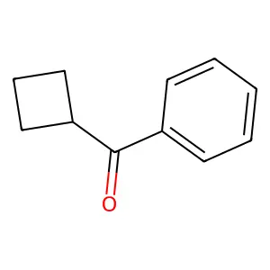 Cyclobutyl phenyl ketone structure
