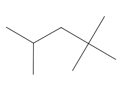 2,2,4-Trimethylpentane structure