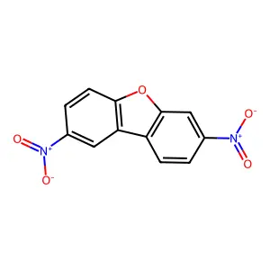2,7-Dinitrodibenzofuran structure