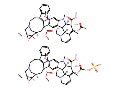 Vinleurosine structure