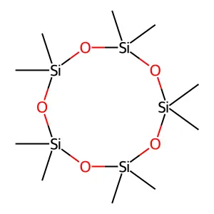 Decamethylcyclopentasiloxane structure
