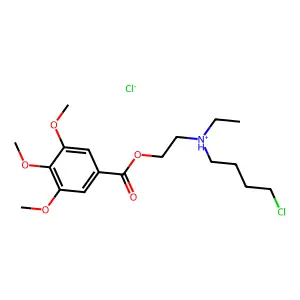 C18H28ClNO5.ClH structure