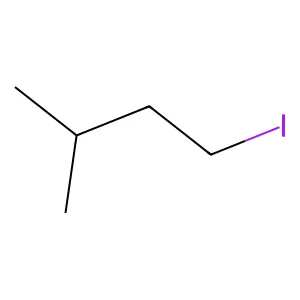 1-Iodo-3-methylbutane structure