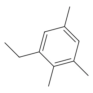1-Ethyl-2,3,5-trimethylbenzene structure