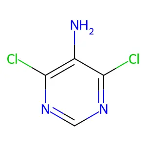 5-Amino-4,6-dichloropyrimidine structure