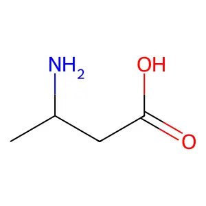 Beta-Aminobutyric Acid structure
