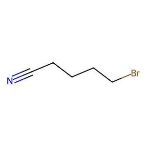 5-Bromopentanenitrile structure