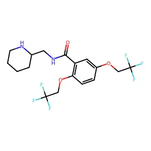 Flecainide structure