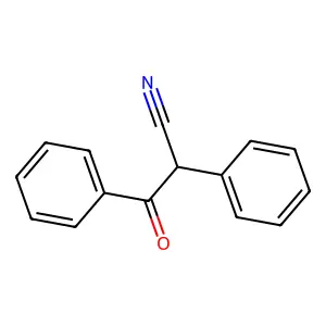 3-Oxo-2,3-diphenyl-propionitrile structure