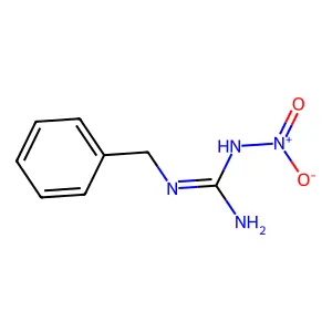 Guanidine, N-nitro-N'-(phenylmethyl)- structure