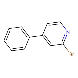 2-Bromo-4-phenylpyridine structure