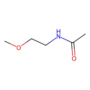 N-(2-methoxyethyl)acetamide structure