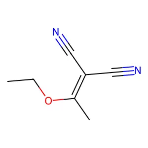 (1-Ethoxyethylidene)malononitrile structure