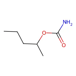 1-Methylbutyl carbamate structure