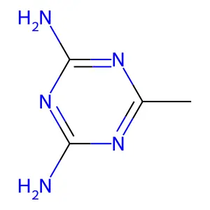 Acetoguanamine structure