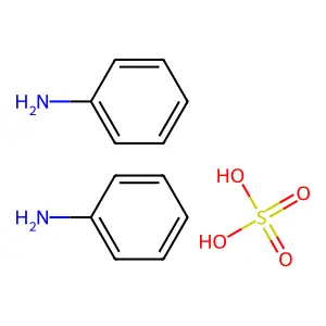 Aniline hemisulfate structure