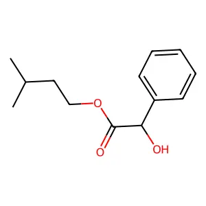 Isoamyl mandelate structure