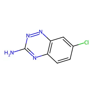 3-Amino-7-chloro-1,2,4-benzotriazine structure