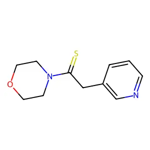 1-(4-Morpholinyl)-2-(3-pyridinyl)ethanethione structure