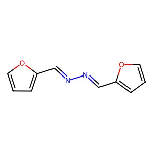 1,2-Bis(furan-2-ylmethylene)hydrazine structure