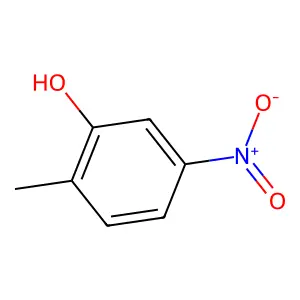 2-Methyl-5-nitrophenol structure